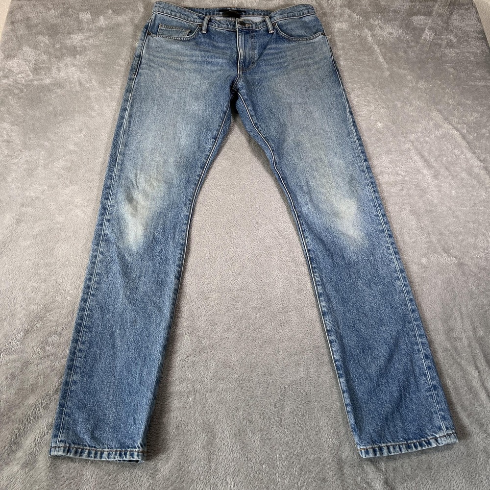 Vince Jeans Womens 31 Blue Light Wash‎ DM/02 Slim Fit Straight Leg Denim USA